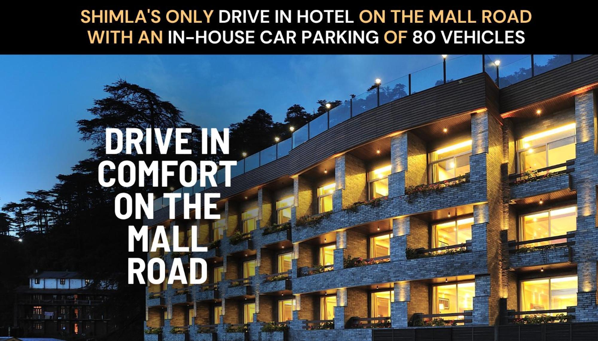 Marina- Shimla First Designer Boutique Hotel Екстериор снимка